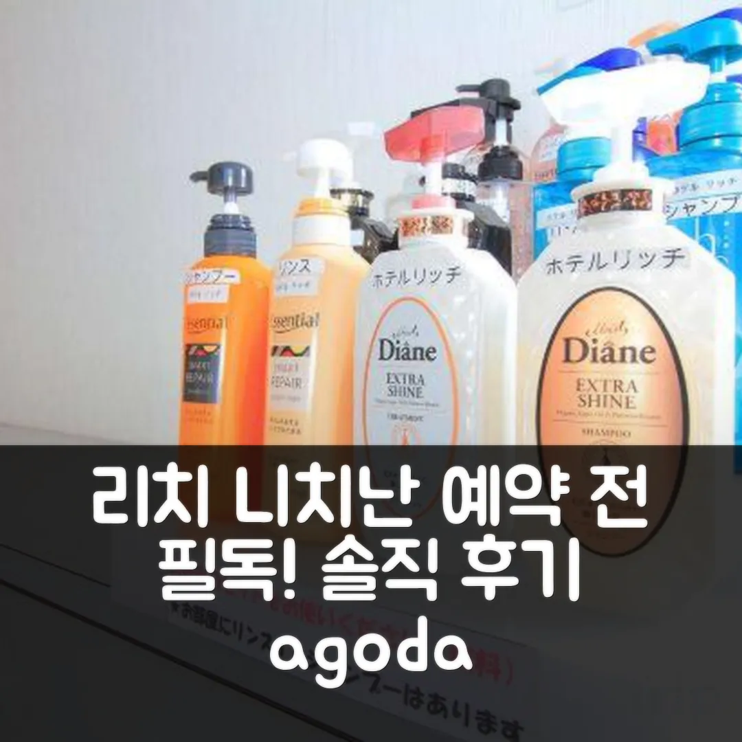비즈니스 호텔 리치 니치난 후기: 예약 전 필수 확인!